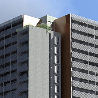 Tour résidentielle, Milan, Italie