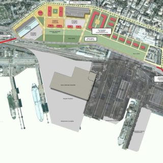 Rénovation urbaine îlot ex-Fincantieri, Gênes, Italie