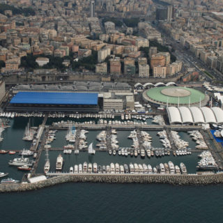Port de plaisance Marina Fiera, Gênes, Italie