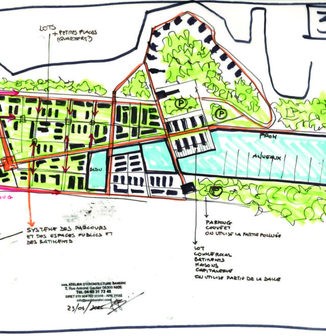 Port Fluvial et Complexe Résidentiel, Verneuil, France